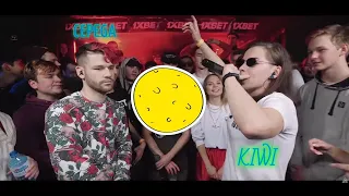 Реакция 140 BPM BATTLE: СЕРЕЖА СОТНИКОВ ТВОРЕЦ X ЮЛЯ KIWI