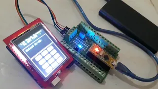 Communication Of Outseal V3 + Arduino Modbus RTU Master + LCD Touch