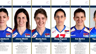 Serbia Women's National Volleyball Team | Medals