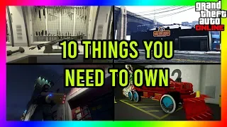 GTA 5 - 10 THINGS YOU NEED TO OWN TO MAKE MONEY AND HAVE FUN IN GTA 5 ONLINE!!