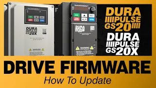 GS20(X) VFD: How to upgrade your GS20(X) drive firmware in this  variable frequency drive tutorial