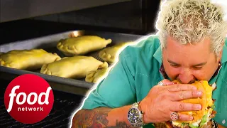 Guy Fieri Absolutely DIGS These Fiery Empanadas! | Diners, Drive-Ins and Dives