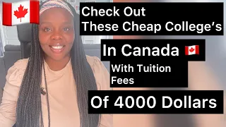 Cheap Colleges in Canada 🇨🇦With Low Tuition Fees . #canada #travel #explorepage #explore #abroad.