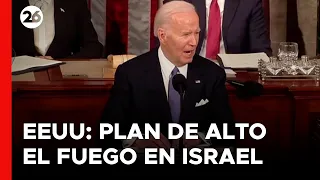 EEUU | Biden presentó un nuevo plan de alto el fuego en Israel