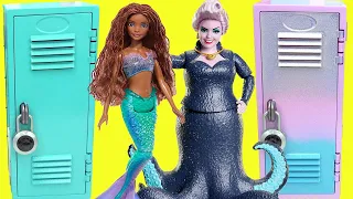 The Little Mermaid Movie 2023 DIY Custom Back to School Locker Organization! Ariel and Ursula