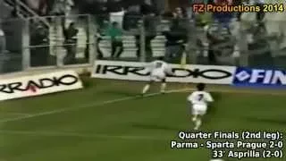 1992-1993 Cup Winners' Cup: Parma AC All Goals (Road to Victory)