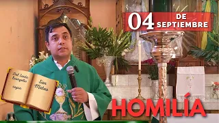 EVANGELIO DE HOY lunes 4 de Septiembre del 2023 - Padre Arturo Cornejo