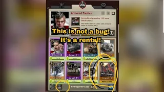 Road to Valor WWII- New update It is not bugg  is a rental!