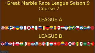 Great Marble Race League - Course 7 (Saison 9) - (League A, League B) [Algodoo]