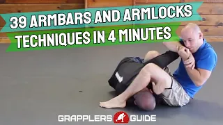 39 Armbars & Arm Locks in Less Than 4 Minutes - Jason Scully - BJJ - Grappling