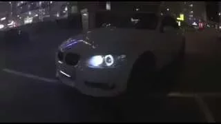 Прогрев резины BMW 335i convertible