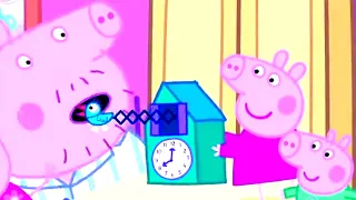 Peppa Pig Full Episodes | Peppa and George Play with a Cuckoo Clock | Cartoons for Kids