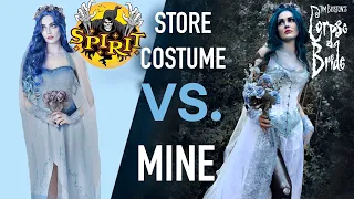 Spirit Halloween VS. My Corpse Bride Costume | Review + Build