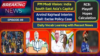 PM Modi Vision:India South East Asia's Capital, Arvind Kejriwal |RCB:Playoff | Learn For Grow | EP09