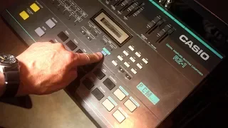 Casio RZ-1 The sweetest 8 bit sampler and drum machine