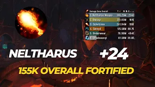 Neltharus +24 Fire mage POV after nerfs!! Dragonflight 10.1.5