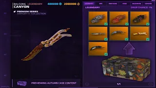 AUTUMN CASE IS IN THE GAME🔥MASSIVE CASE OPENING WITH 2 MILLION CREDITS😲 CRITICAL OPS//КРИТИКАЛ ОПС