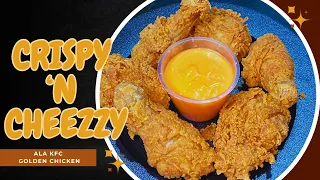 PRAKTIS & MUDAH!!! RESEP AYAM GORENG KRISPI + SAUS KEJU ALA KFC