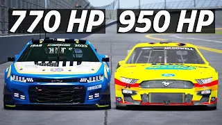 UNRESTRICTED NASCAR Cup Car VS GARAGE 56 Camaro