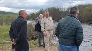 Село Деревцово Шелопугинского района. Мост.