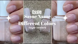 Know Before You Buy | Same Name Different Colors | Essie