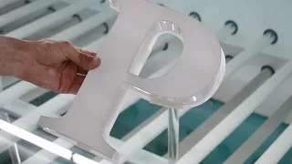 Super Resin Glue Liquid Acrylic 3d Led Channel Letter bending machine UV machine from BYTCNC