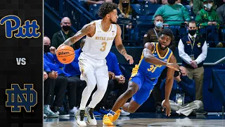 Pittsburgh vs. Notre Dame Men's Basketball Highlights (2021-22)