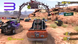 Motorstorm Gameplay PC | RPCS3   |  60FPS Patch Brief Testing | Unlock Frame Rate