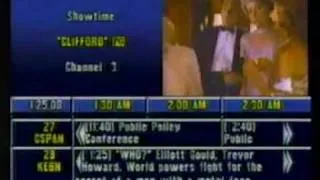 Prevue Channel September 1, 1995 (part 1)