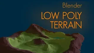 Make Low Poly Terrain: Blender Beginner Tutorial