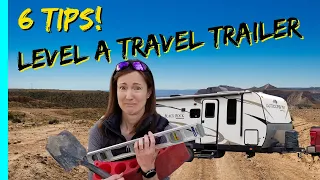 LEVEL A TRAVEL TRAILER on UNEVEN GROUND (6 TIPS) | Featuring OUTDOORS RV | Reset Your Journey