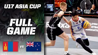 Mongolia v New Zealand | Full Game | FIBA 3x3 U17 Asia Cup 2022