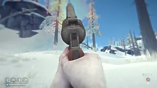 The Long Dark -  Killing a moose with the Revolver