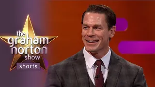 John Cena ❤️ Pizza! | The Graham Norton #Shorts