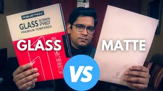Tempered Glass vs Matte Screen Protector for iPad | THE CONCLUSION!