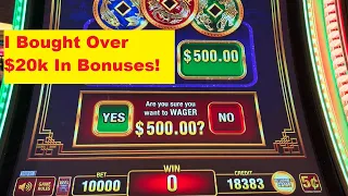 $20,000 Worth Of Bonuses On Coin Trio Buy The Bonus Slot Machine #cointrio