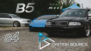 Epic Audi B5 S4 meet up |4k|