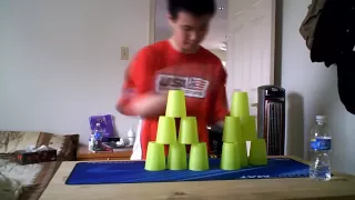 Sport Stacking Record: Cycle in 5.52 Seconds (April, 2010)