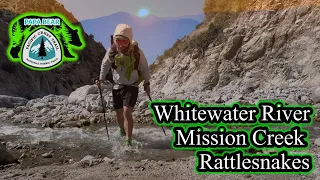 PCT Pacific Crest Trail 2024 Thru Hike | EP 8 | Whitewater River + Mission Creek #pacificcresttrail