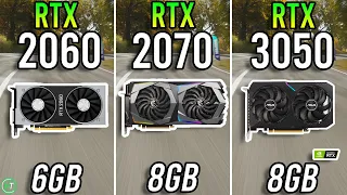 RTX 2060 vs RTX 2070 vs RTX 3050 - Tested in 2023