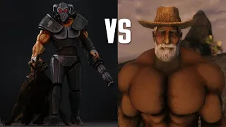 Frank Horrigan VS Difficult Pete in Fallout New Vegas