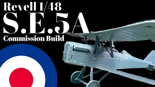 1/48 Revell S.E.5a Part1(Commission build)