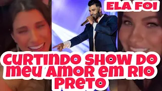 Andressa Suita acompanha Gusttavo Lima em show do Rio Preto e curte com amigas