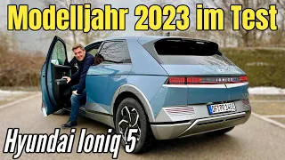 Hyundai Ioniq 5 Modelljahr 2023 im Winter-Test. Was bringt das Update? Laden | Autobahn | Review