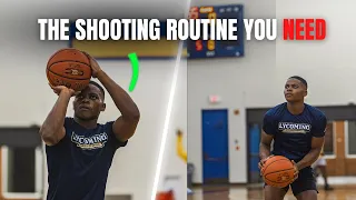 15 Minute In-Season Shooting Workout Routine. DO THIS BEFORE EVERY GAME! (FOLLOW ALONG)