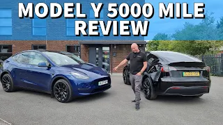 Tesla Model Y after 3m/5,000 miles of ownership review. The good, the bad, costs and efficiency.