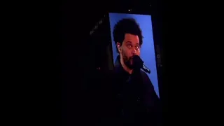 The Weeknd cancel the concert due to losing his voice 😞