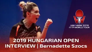 Bernadette Szocs Match Review | 2019 Hungarian Open