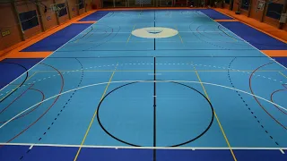 Indoor basketball court cost - Cost-effective customized modular sports flooring | ZSFloor