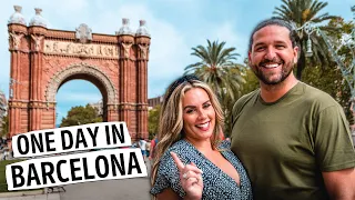 One Day in Barcelona, Spain - Travel Vlog | La Sagrada Familia, Ciutadella Park, La Rambla, & MORE!